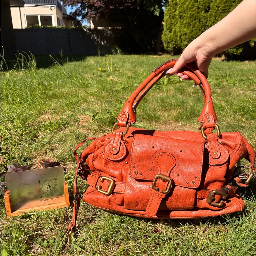 Chloe Paddington Leather Handbag